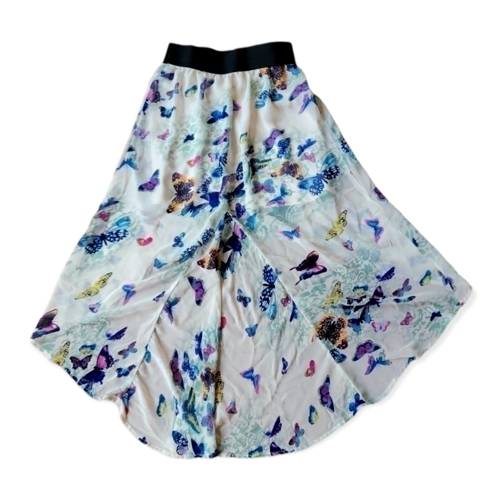 𝅺 Floral Hi Low Skirt - Picture 2 of 2